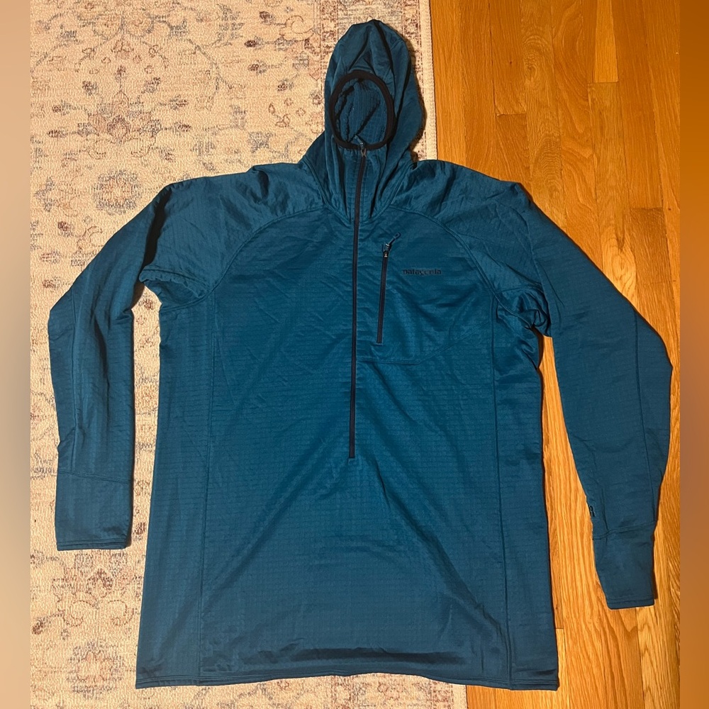 Patagonia r1 xxl men’s hoody blue